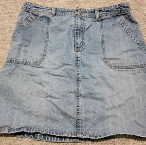 Faded Glory Jean Skirt